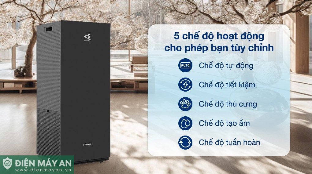 Máy lọc không khí Daikin MCK70ZVM7-T 82W